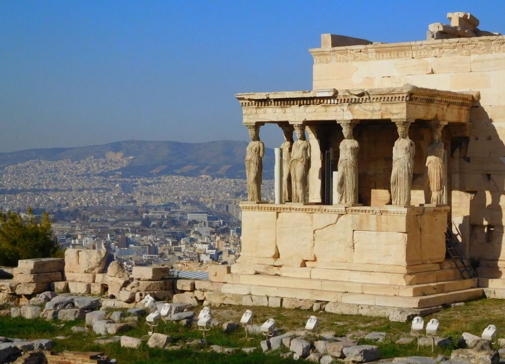 Tempio delle Cariatidi, Partenone, Grecia